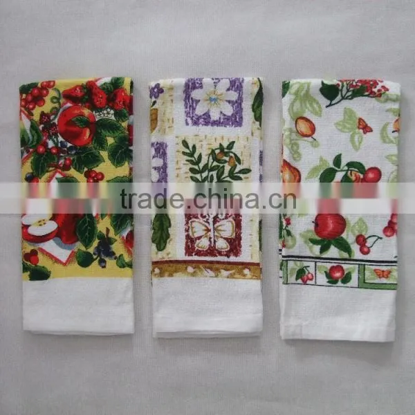Cotton Printed Kitchen Terry Towel Home Textile China Supplier Wholesale Buying in Bulk Wholesale photo-2