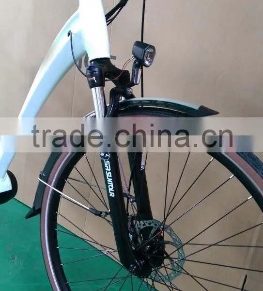 36v 250w Bafang Max Mid Motor Power New City Electric Bicycle photo-2