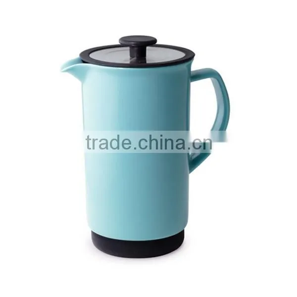Ceramic Baby Blue Coffee Press photo-2