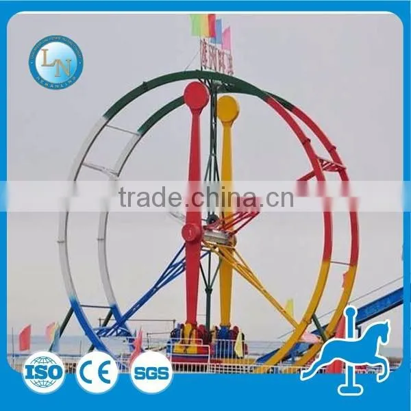 Outdoor Game Machine! Chinese Amusement Swing Car Rides Park Rides Ferris Ring Car photo-6