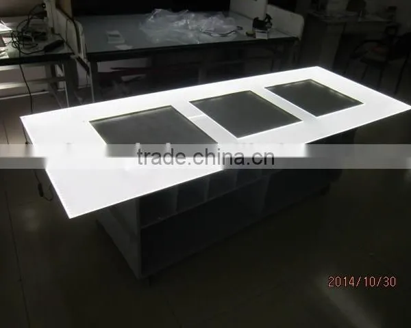 Misung Acrylic Illuminated Panel Led Light Guide Panel Furniture Display Panel