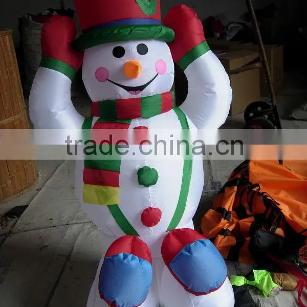 Inflatable Snowman Family photo-2