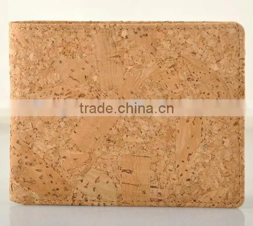 Offering New Arrive Cork Leather Men Wallets From Factory ( W012)