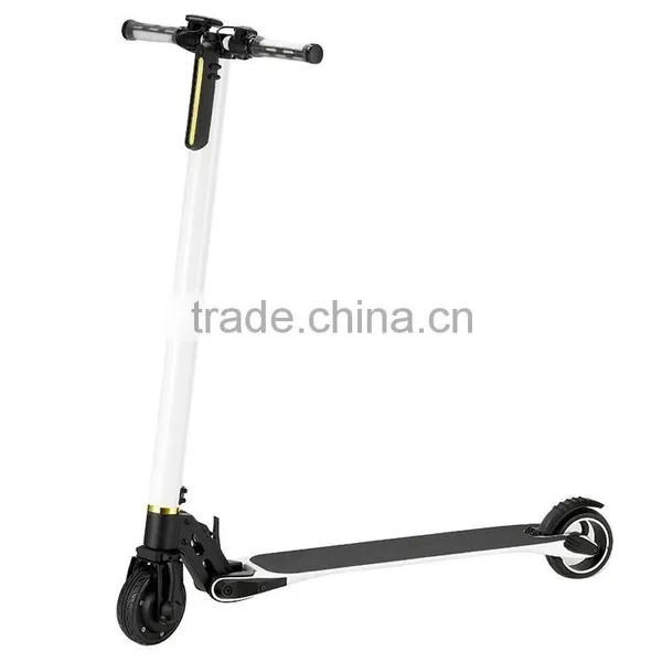 2016 The Lightest Carbon Fiber Electric Scooter Electric Folding Bicycle With Samsung Battery. photo-4