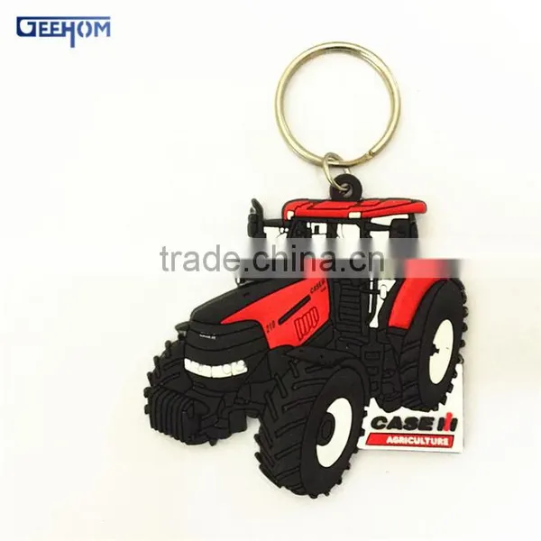3d Bus Shape Soft Plastic Key Chain photo-4