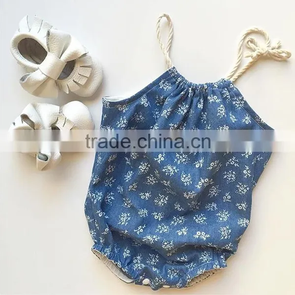 Sale of Inventory Cute Bule Jeans Baby Clother photo-2
