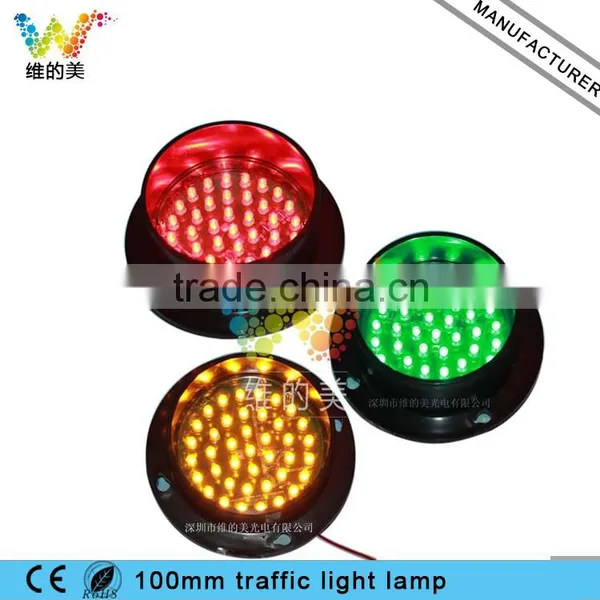 China Supplier 100mm Christmas Decoration Light Mini Traffic Lamp