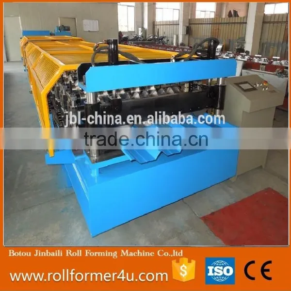 Trapezoidal Roofing Sheet Roll Forming Machine for Metal Roofing Machine photo-2