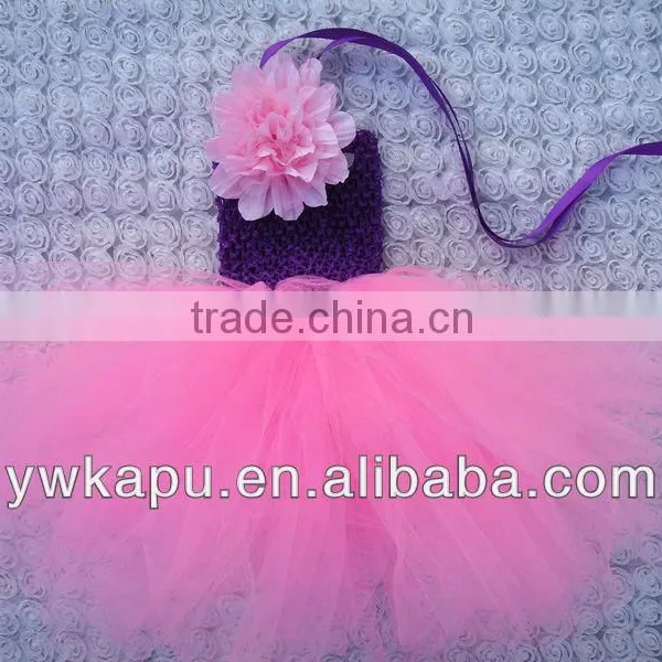 Top Quality Tutu Dress Fancy Design Baby Girl Dress With Flower Cheap Price Made in Kapu photo-6
