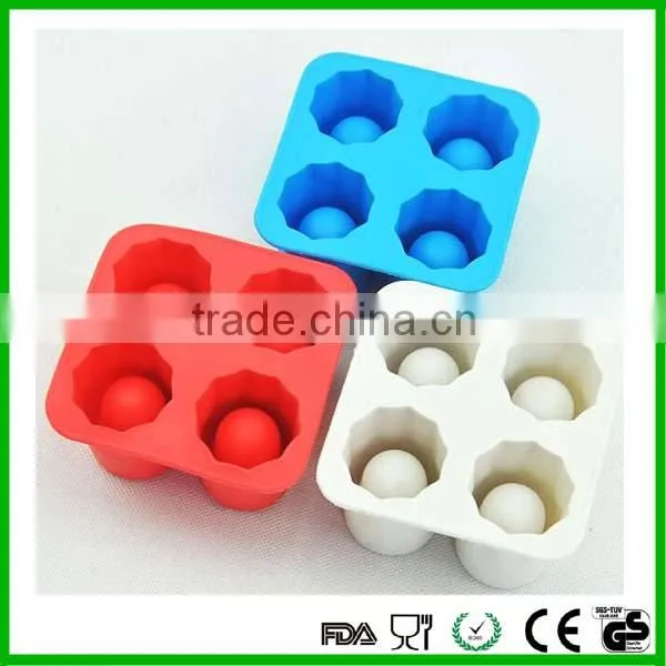Food Grade Silicone Ice Ball Custom Ice Cube Tray Ice Cup photo-2