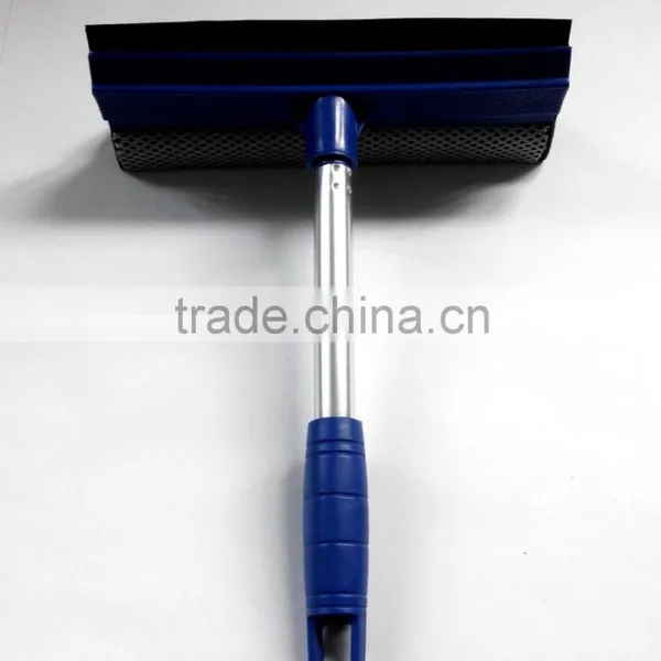 Sponge and Rubber Double Sided Window Wiper Stainless Steel Handle 30cm photo-2