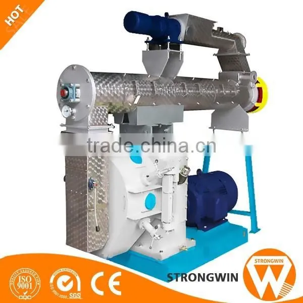 Hot Selling Henan Strongwin Fowl Boar Calves Donkey Camel Bull Feed Pellet Machine Mill photo-4
