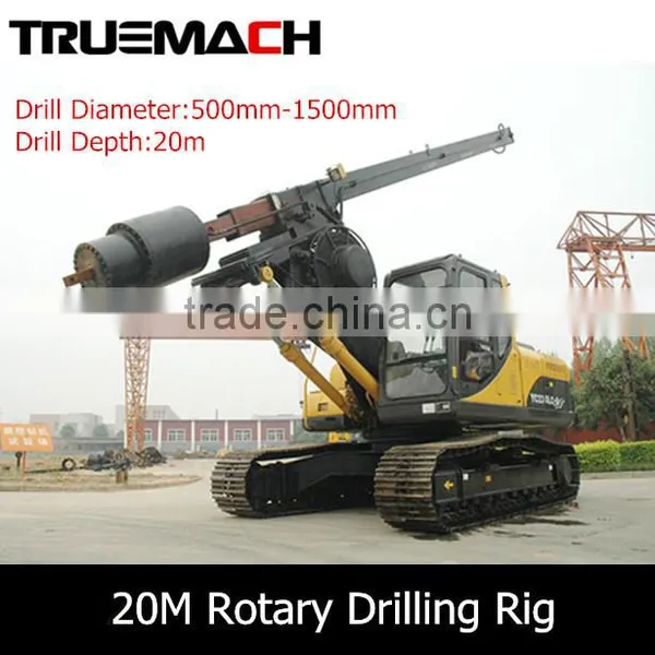 15M 20M Crawler Type Rotary Drilling Rig photo-2