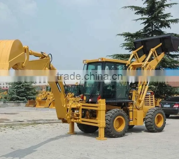 6000KG 0.4CBM WZ40-16 Wheel Backhoe Loader , Backhoe Loader for Sale 2015 Good Performence! photo-2
