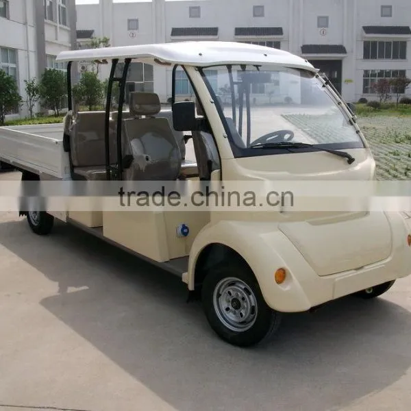 48v 4 Seater Rear Cargo Box Electric Pickup, Electric Pallet, Cargo Box Electric Truck photo-2
