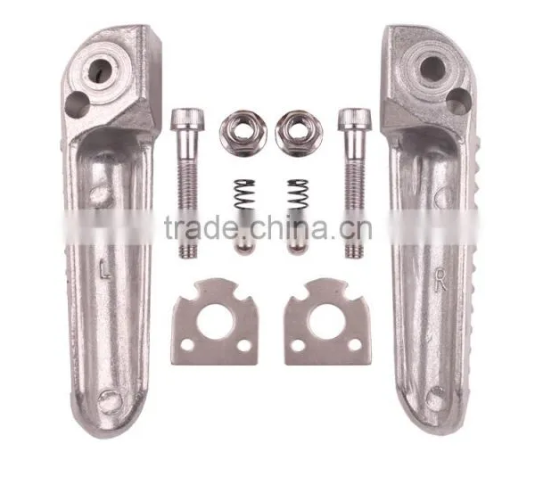 Motorcycle Rear Footrest Foot Pegs For Yamaha YZF R1 02-14 R6 2003-2014 2013 12 photo-2