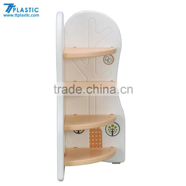 Cute Children's the Plastic Bookshelf/storage Rack Shelf/bookcase Furniture photo-5