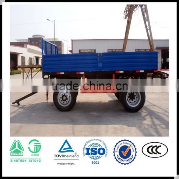 4T -8T 2 Axles Mini Full Trailer / Farm Trailer / Towing Vehicle photo-4