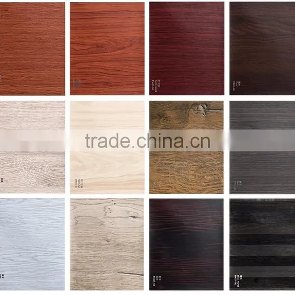 New Design High Gloss Wood Grain Pape Decorative Film for Coffee Table Furniture photo-4