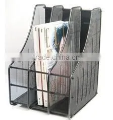 Metal Mesh File Box Magazine Holder