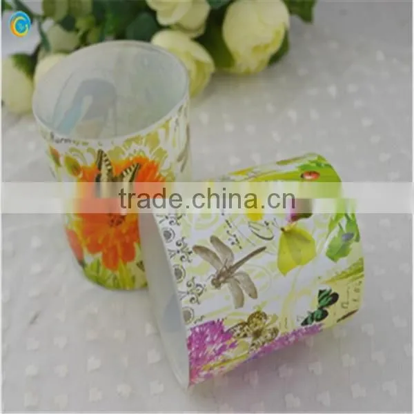 Floral Spring Votive Candle Holder Party Favors photo-3