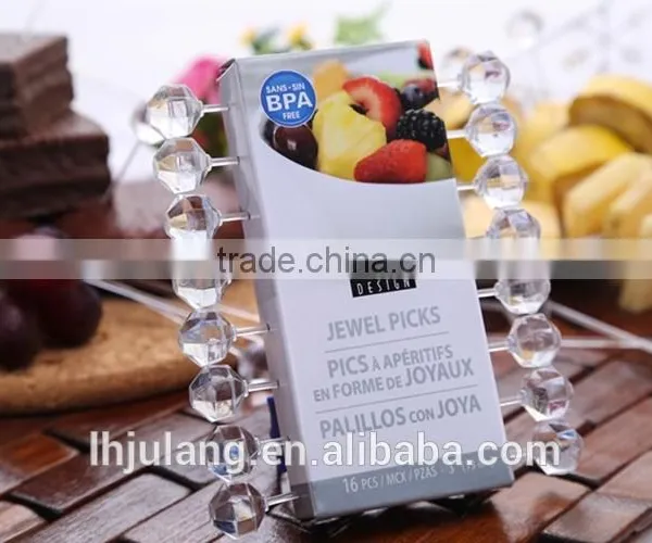 Wholesale Useful Plastic Fruit Fork/plastic Jewelry Fruit Fork photo-3