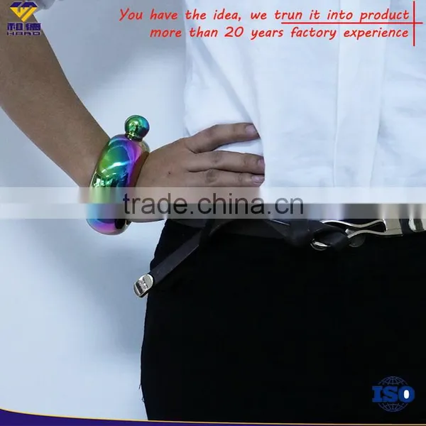 2.4 oz ECO BPA Free Wholesale Reusable Stainless Steel Mini Hip Flask photo-4