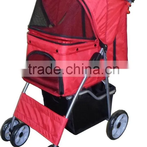 Pet Travel Stroller Pushchair Pram Jogger Buggy Swivel Wheels. H0116 photo-5