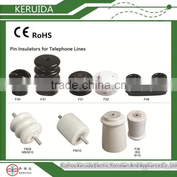Electric Fence Ceramic Insulator/porcelain Insulators photo-2