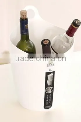 Plastic Stackable Storage Bucket/trash Can photo-3
