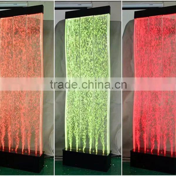 Living Room Decor Changing Color Water Bubble Acrylic Partition Wall photo-5