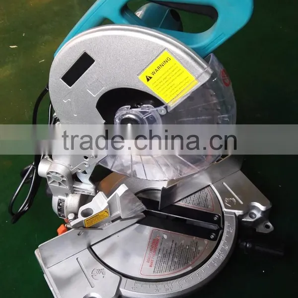 255mm 10in 1650w Power Wood/Aluminum Cutting Cut Off Machine Portable Electric Compound Bench Miter Saw photo-3