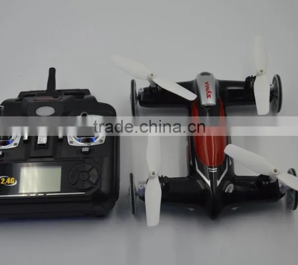 2.4G 4ch 6 Axle 4CH Quadcopter R/C Running Car Drone Syma X9 Updated Version Syma X9S RC Flying Car photo-5