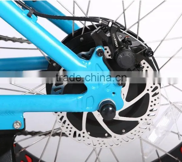 20 Inch Popular no Foldable Electric Bike Fat Tire E-bike Aluminum Alloy Frame Electric Fat Bike photo-4