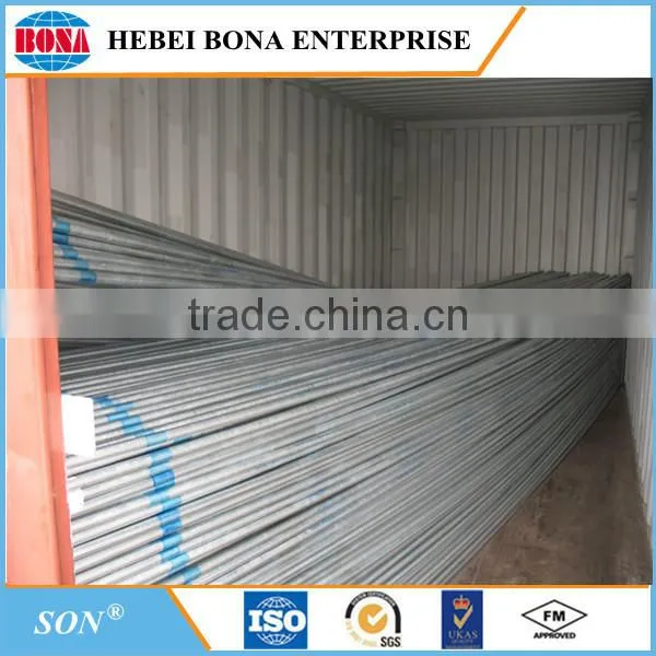 Good Quality Galvanized A53 Erw Steel Pipe photo-3