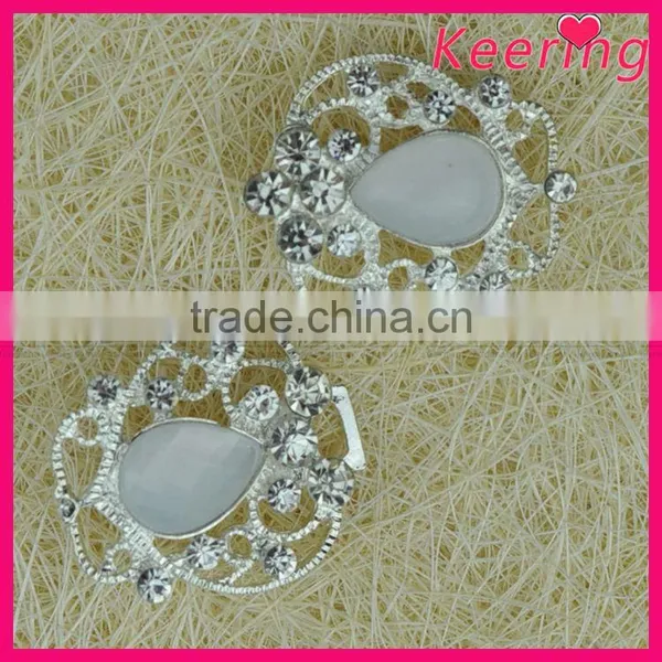 Fashionable Wholesale Rhinestone Metal Button WBK-1505 photo-2