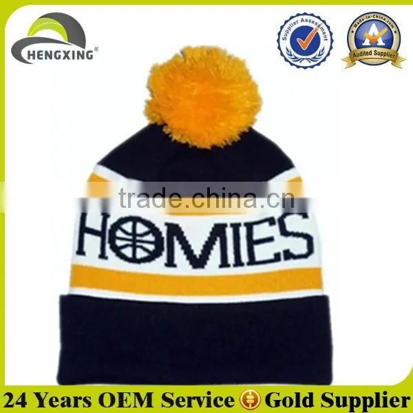 Custom Pom Pom Beanie Hat,custom Slouch Beanie,beanie Knitted Cap photo-5