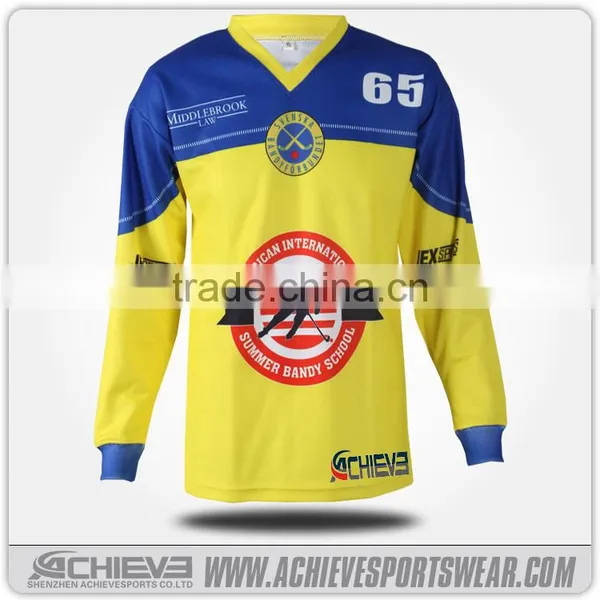 Game Sublimated Hockey Jerseys Club Training Hockey Shells Socks Polyester Bespoke Hockey Uniforms photo-5