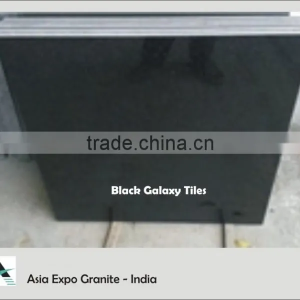 Indian Black Galaxy Granite Tilex 300 x 600 mm photo-4