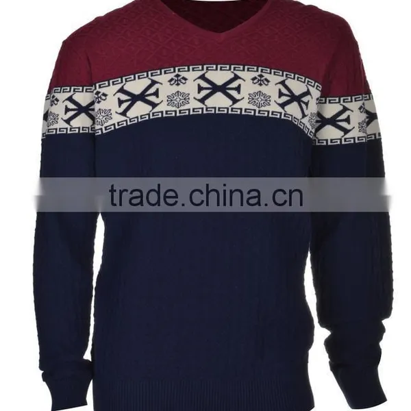 New Arrives Custom Jacquard Sweater Design photo-2