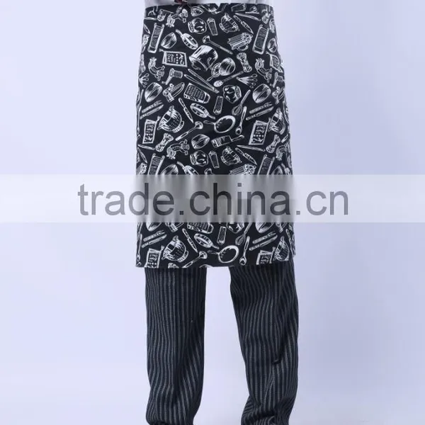 Juqian Factory Price Cheap Bulk Kinds Cotton Kitchen Hotel Chef Uniform Apron Designs photo-5
