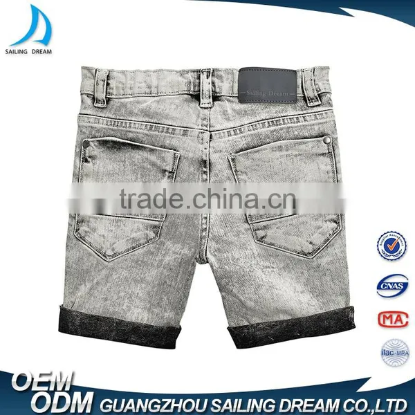 2017 Latest Designer New Style Fancy Hand Brush Wholesale Kids Jeans for Sale photo-2