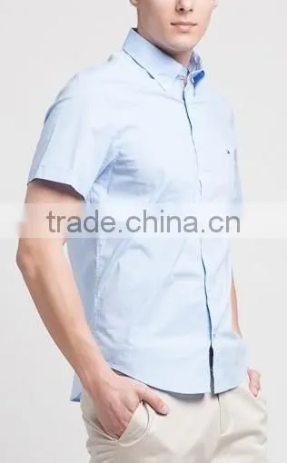 2015 YIWU KAIYA Button Down Short Shirt Formal Shirt Formal Uniform Designs for Men New Business photo-6