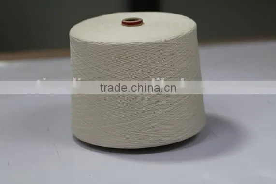 Knitting and woven modacrylic yarn