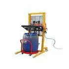 C Channel Steel Mobile Pneumatic Drum Mixer , Transportable Drum Mixing Equipment