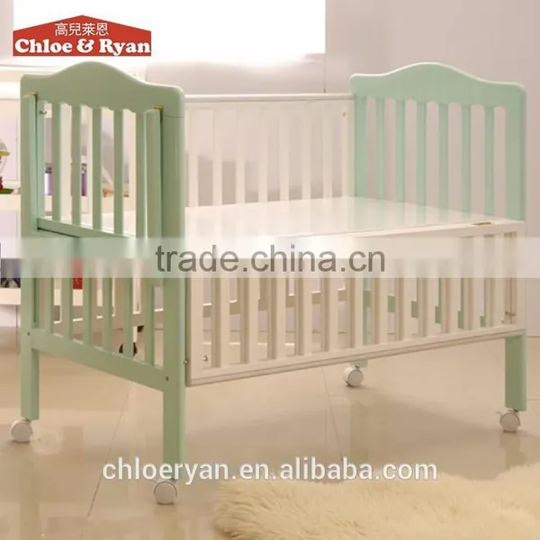 Wholesale Solid Wood Multifunction High Quality Bed Baby Cribs photo-5