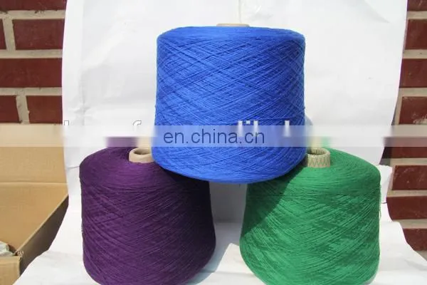Hot Sale Colorful Color Anti-pilling Wool Yarn Wholesale for Farbric Knitting photo-4