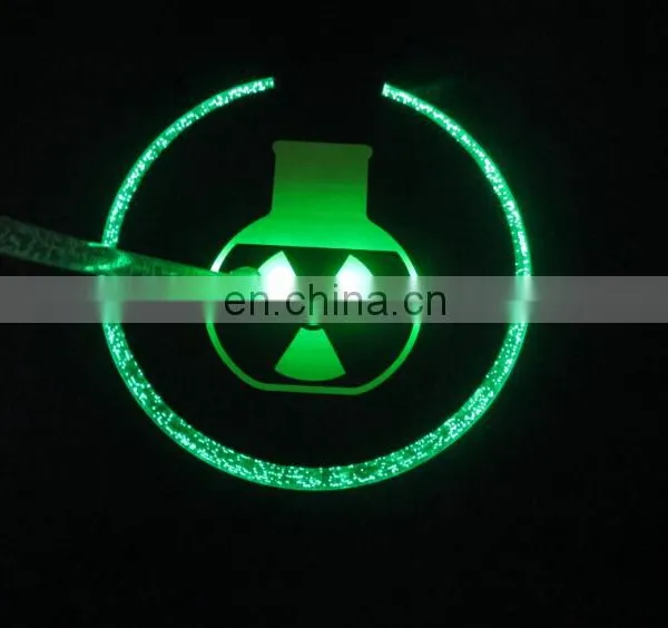 ABS Material Good Qulity Led Bottle Glorifier Coster Battery Coaster photo-4