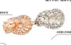 2017 Peacock Rings Rose Gold Platinum Plated Top Genuine Austrian Crystals Fashion Women Wedding Bridal Party Jewelry photo-6