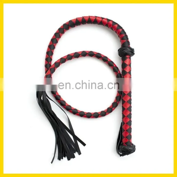 leather horse whip for bondage sex toys
